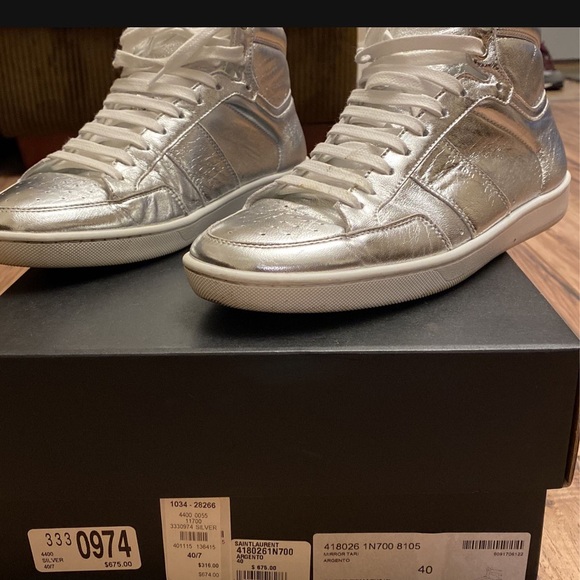 saint laurent sneakers - Picture 2 of 2